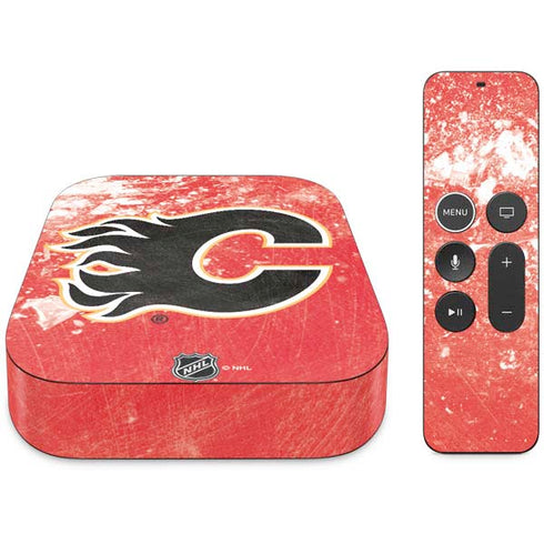 NHL Calgary Flames Frozen Apple TV Skin