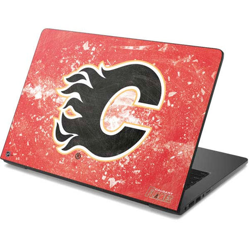 NHL Calgary Flames Frozen Dell Chromebook Skin