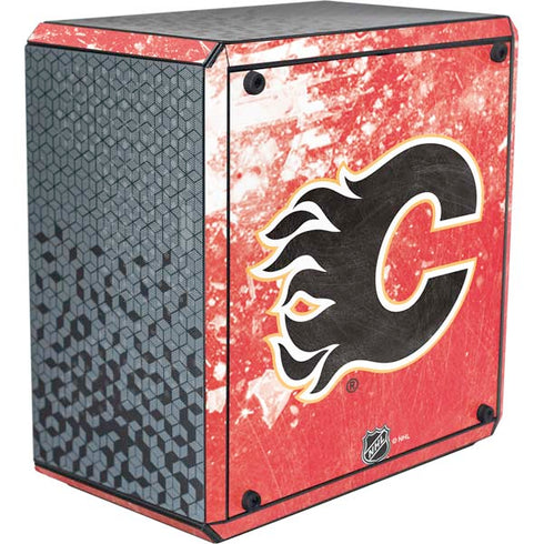 NHL Calgary Flames Frozen Cooler Master MasterBox Q300L Mini Tower Skin
