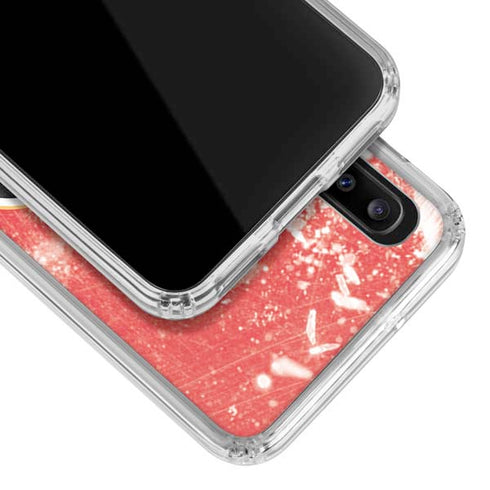 NHL Calgary Flames Frozen Galaxy A20 Clear Case