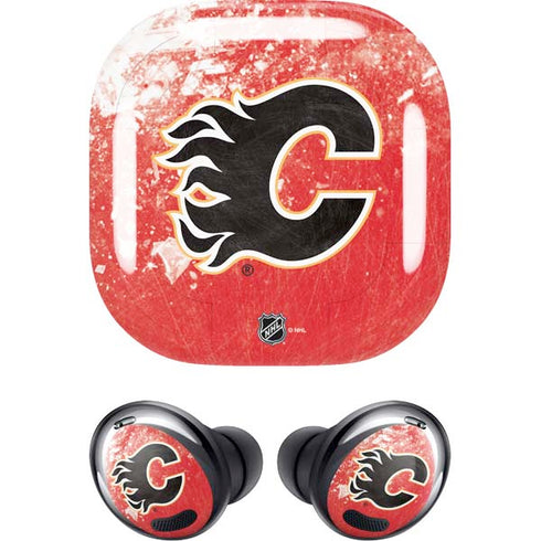 NHL Calgary Flames Frozen Galaxy Buds Pro Skin