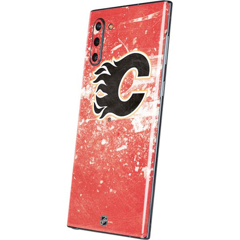 NHL Calgary Flames Frozen Galaxy Note 10 Skin