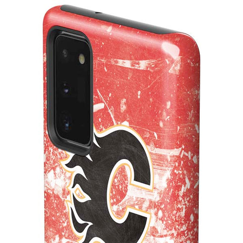 NHL Calgary Flames Frozen Galaxy Note20 5G Pro Case