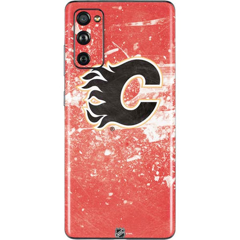 NHL Calgary Flames Frozen Galaxy S20 Fan Edition Skin