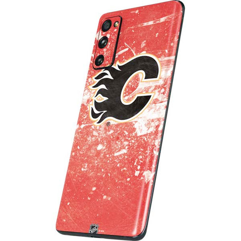 NHL Calgary Flames Frozen Galaxy S20 Fan Edition Skin