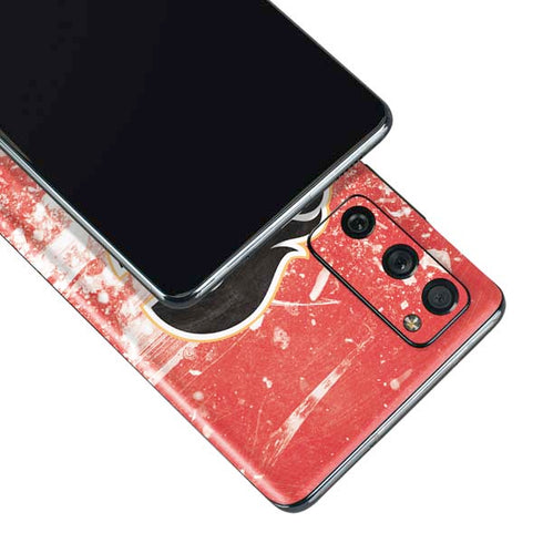 NHL Calgary Flames Frozen Galaxy S20 Fan Edition Skin