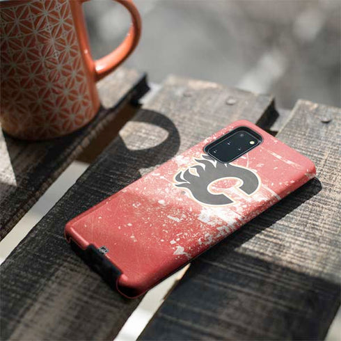 NHL Calgary Flames Frozen Galaxy S20 Plus Pro Case