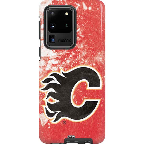 NHL Calgary Flames Frozen Galaxy S20 Ultra 5G Pro Case