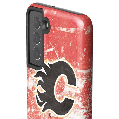 NHL Calgary Flames Frozen Galaxy S21 5G Pro Case