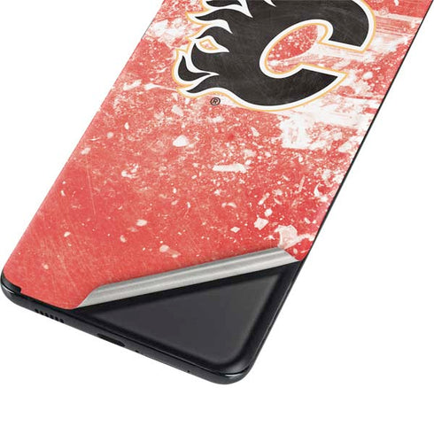 NHL Calgary Flames Frozen Galaxy S21 5G Skin