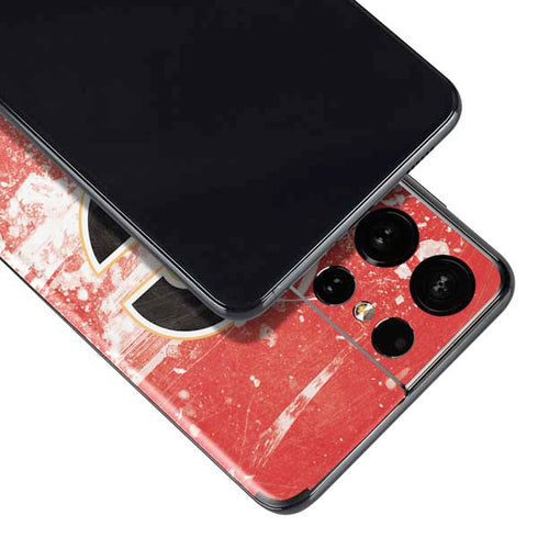 NHL Calgary Flames Frozen Galaxy S21 Ultra 5G Skin