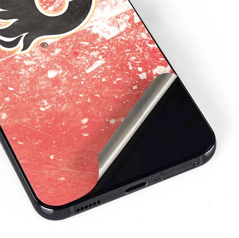NHL Calgary Flames Frozen Galaxy S22 Plus Skin