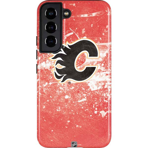 NHL Calgary Flames Frozen Galaxy S22 Pro Case