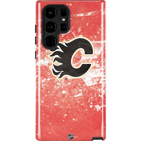 NHL Calgary Flames Frozen Galaxy S22 Ultra Pro Case