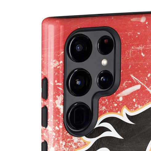 NHL Calgary Flames Frozen Galaxy S22 Ultra Pro Case