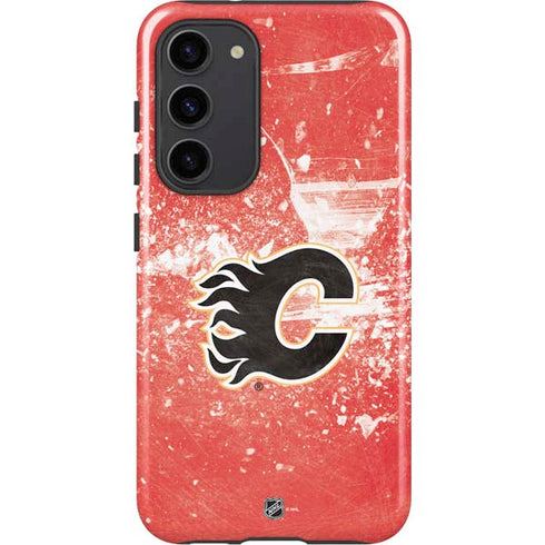 NHL Calgary Flames Frozen Galaxy S23 Plus Pro Case