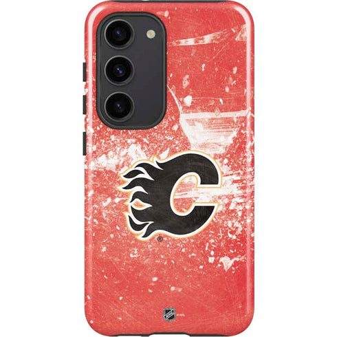 NHL Calgary Flames Frozen Galaxy S23 Pro Case