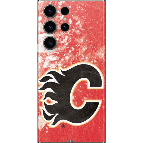 NHL Calgary Flames Frozen Galaxy S23 Ultra Skin