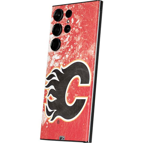 NHL Calgary Flames Frozen Galaxy S23 Ultra Skin