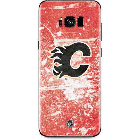 NHL Calgary Flames Frozen Galaxy S8 Skin