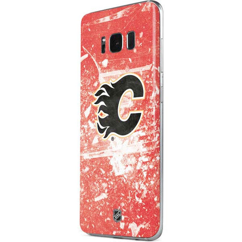 NHL Calgary Flames Frozen Galaxy S8 Skin