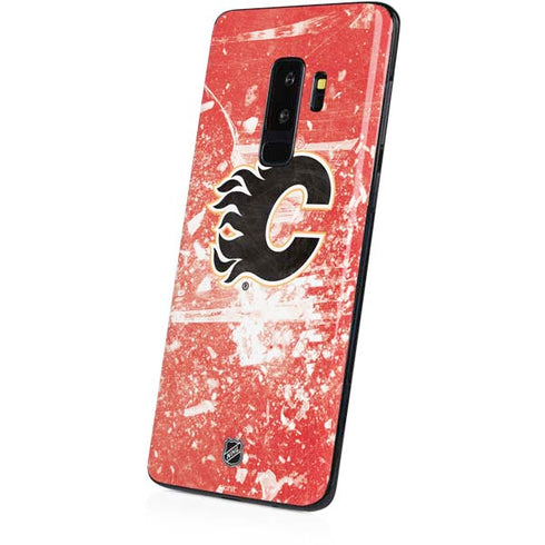 NHL Calgary Flames Frozen Galaxy S9 Plus Skin