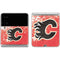 NHL Calgary Flames Frozen Galaxy Z Flip4 5G Skin