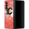 NHL Calgary Flames Frozen Galaxy Z Fold3 5G Skin