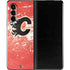 NHL Calgary Flames Frozen Galaxy Z Fold3 5G Skin