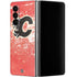 NHL Calgary Flames Frozen Galaxy Z Fold4 5G Skin