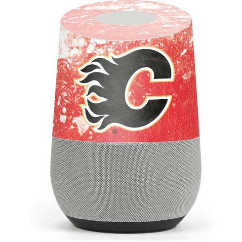 NHL Calgary Flames Frozen Google Home Skin