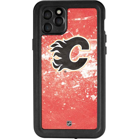 NHL Calgary Flames Frozen iPhone 11 Pro Max Waterproof Case