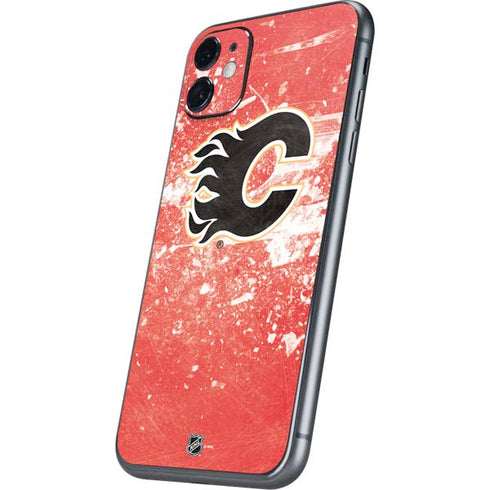 NHL Calgary Flames Frozen iPhone 11 Skin