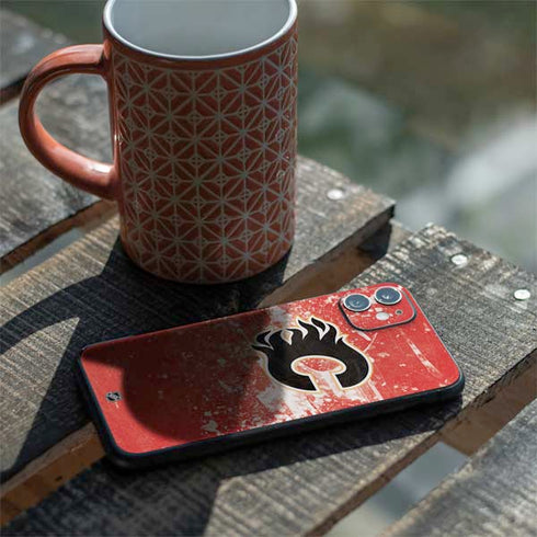 NHL Calgary Flames Frozen iPhone 11 Skin