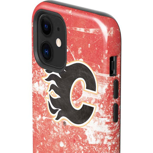 NHL Calgary Flames Frozen iPhone 12 Mini Impact Case