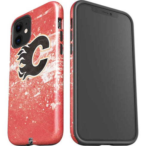 NHL Calgary Flames Frozen iPhone 12 Mini Impact Case