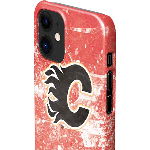 NHL Calgary Flames Frozen iPhone 12 Mini Lite Case