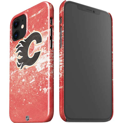 NHL Calgary Flames Frozen iPhone 12 Mini Lite Case