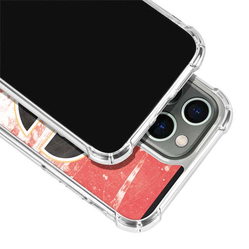 NHL Calgary Flames Frozen iPhone 13 Pro Clear Case
