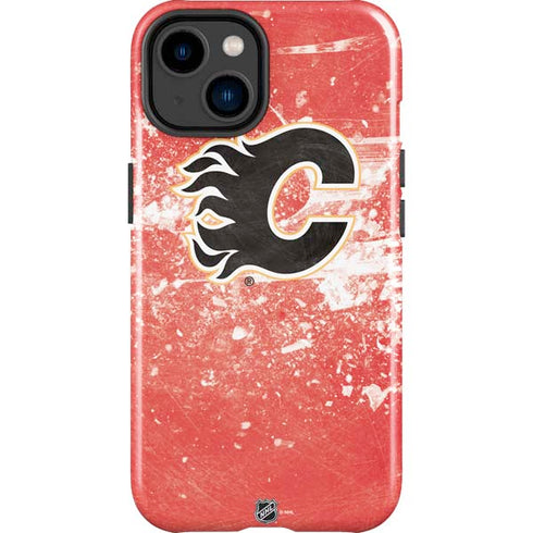 NHL Calgary Flames Frozen iPhone 15 Plus Impact Case