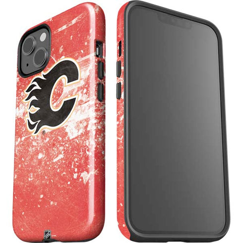 NHL Calgary Flames Frozen iPhone 14 Impact Case