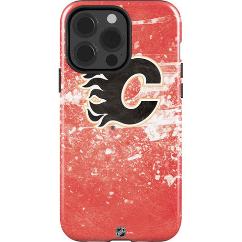 NHL Calgary Flames Frozen iPhone 15 Pro Impact Case