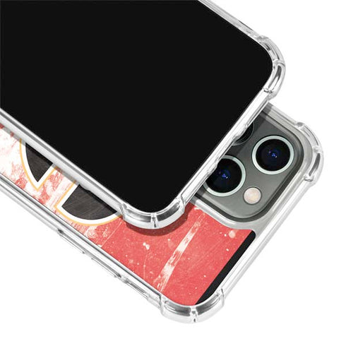 NHL Calgary Flames Frozen iPhone 14 Pro Max Clear Case