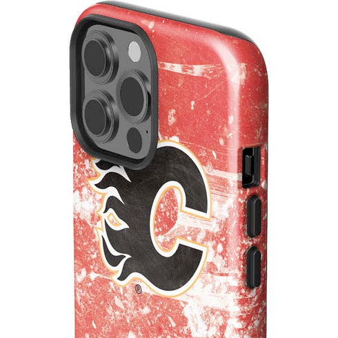 NHL Calgary Flames Frozen iPhone 15 Pro Max Impact Case