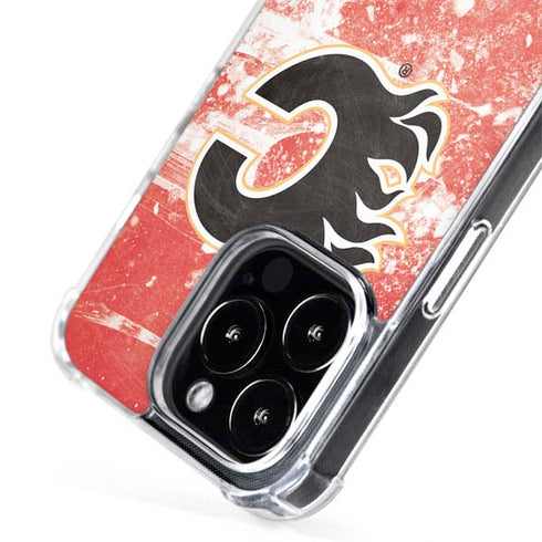 NHL Calgary Flames Frozen iPhone 15 Pro Max MagSafe Case