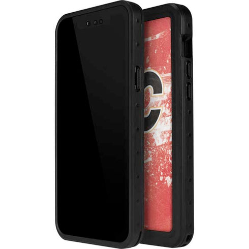 NHL Calgary Flames Frozen iPhone 14 Pro Max Waterproof Case