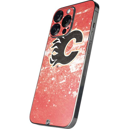 NHL Calgary Flames Frozen iPhone 14 Pro Skin