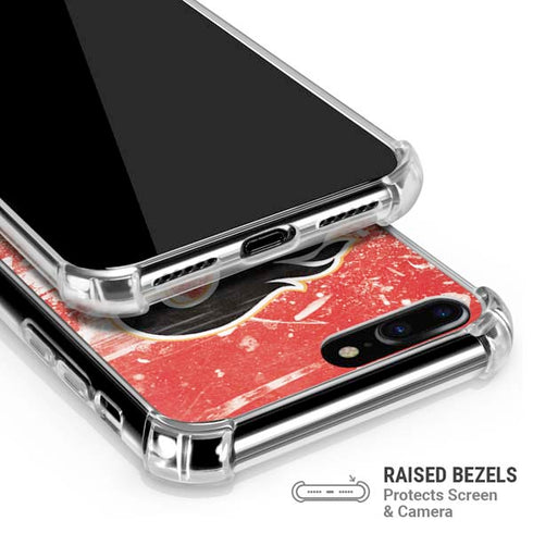 NHL Calgary Flames Frozen iPhone 7/8 Plus Clear Case