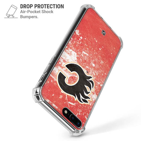 NHL Calgary Flames Frozen iPhone 7/8 Plus Clear Case