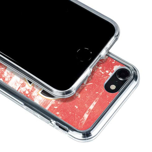 NHL Calgary Flames Frozen iPhone SE (2nd & 3rd Gen) Clear Case